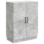 vidaXL Dressoir Betongrijs 66 x 34,5 x 87 cm Bewerkt hout, Verzenden