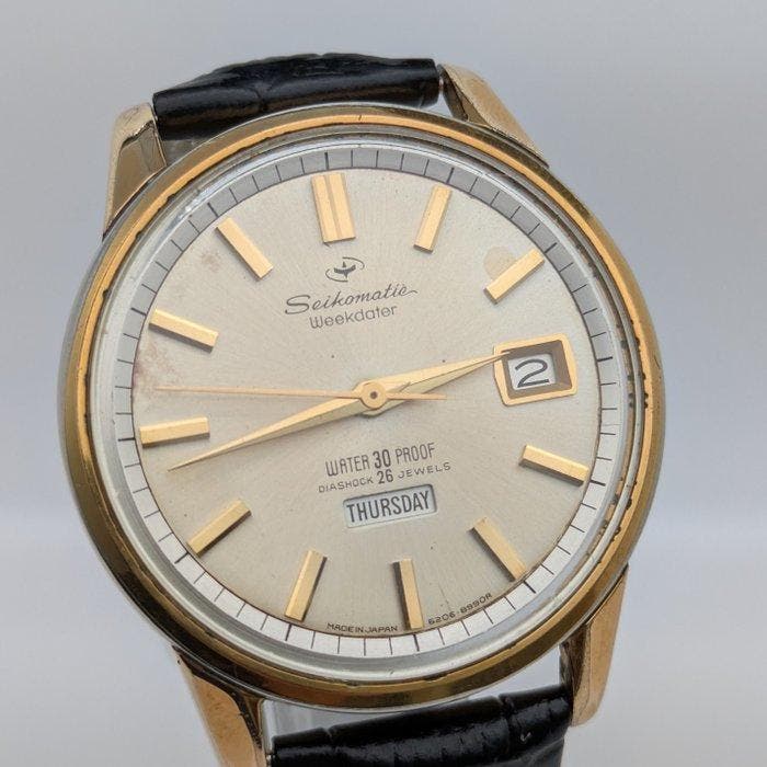 Seiko - Vintage - Zonder minimumprijs - 6206-8980 - Heren -, Bijoux, Sacs & Beauté, Montres | Anciennes | Antiquités