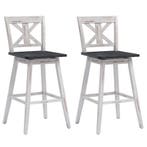2dekans | Coast Bar Stool 2 Set Vintage Bar -stoelen met 360, Ophalen of Verzenden, Nieuw