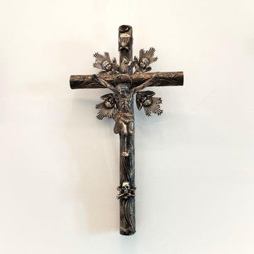 Crucifix - Zilver - 1850-1900