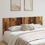 vidaXL Hoofdbord wandmodel 240x1,5x80 cm bewerkt hout oud, Verzenden, Nieuw