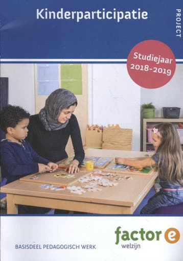 Kinderparticipatie / Pedagogisch werk studiejaar 2018-2019 /, Verzenden, Zo goed als nieuw, Nienke Koopman
