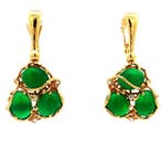 Zonder minimumprijs - Oorbellen Zilver, Verguld - 21.21ct.