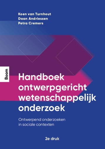 Handboek ontwerpgericht wetenschappelijk onderzoek, Boeken, Verzenden, Zo goed als nieuw, Koen van Turnhout