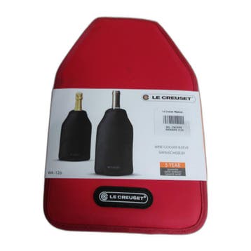 Le Creuset Wijnkoeler Kersenrood 24 cm — gebruikt, Huis en Inrichting, Verzenden, Nieuw