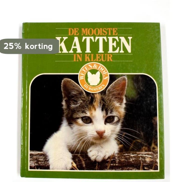 Mooiste katten in kleur 9789062484294, Boeken, Hobby en Vrije tijd, Gelezen, Verzenden