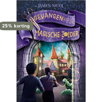 Gevangen op de magische zolder 9789025884635 James Nicol, Verzenden, Zo goed als nieuw, James Nicol