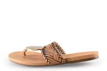 Arezzo Slippers in maat 37 Cognac, Verzenden, Slippers
