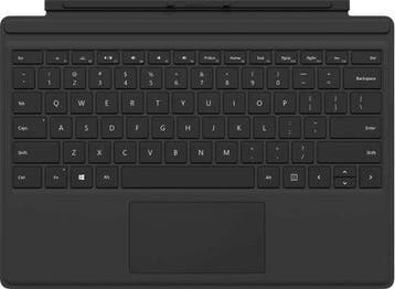 Microsoft Surface Pro Type Cover Zwart , Qwerty Nieuw, Ophalen of Verzenden