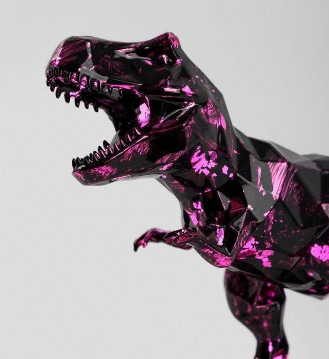 Richard Orlinski (1966) - T-REX ATTACK, Antiek en Kunst, Kunst | Designobjecten