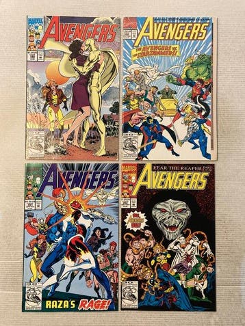 Avengers (1963) 20 comics in Range # 348 to 377 + Annuals!, Livres