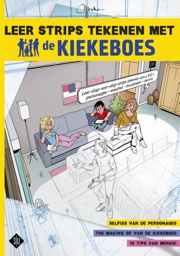 Leer strips tekenen met De Kiekeboes / De Kiekeboes Merho, Verzenden, Zo goed als nieuw, Merho