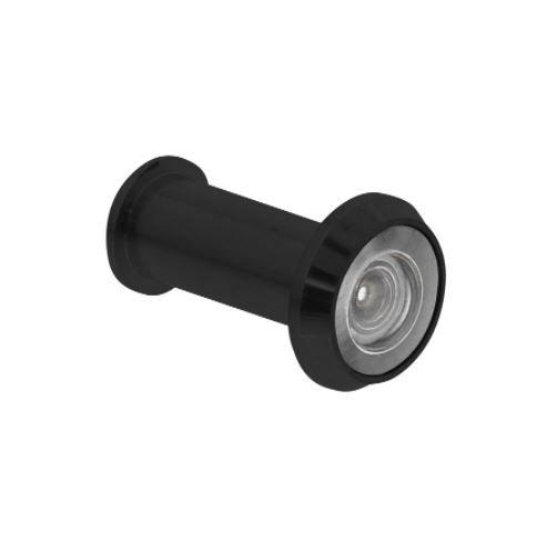 Intersteel Deurspion 180° zwart, Doe-het-zelf en Bouw, Deuren en Vliegenramen, Ophalen of Verzenden