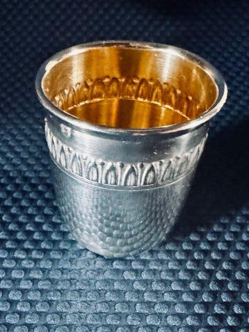 art deco - Service à liqueur pour 6 personnes (12) - Argent