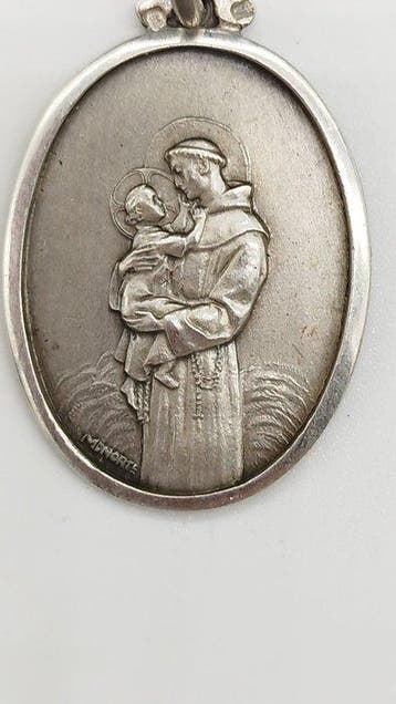 Zilver, (zonder reserveprijs) - Medaillon - religieuze