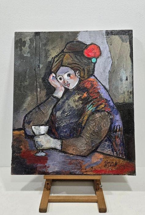 Miquel Torner de Semir (1938) - Mirada de asombro, Antiek en Kunst, Kunst | Schilderijen | Klassiek