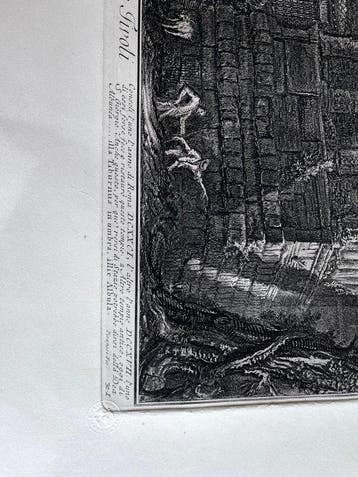 Giovanni Battista Piranesi (1720-1778) - Veduta del tempio