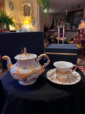 Meissen - Service de table (3) - Porcelaine, Antiquités & Art
