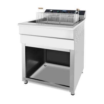 Friteuse - 45 L - 1 panier - avec robinet de vidange - 400V, Electroménager, 4 litres ou plus, Verzenden, Neuf