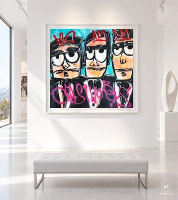 Timo Wedell - Modern Monarchs - XL- Basquiat Style