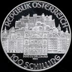 Autriche. 100 Schilling 1991 - Mozart - Salzburg / Proof