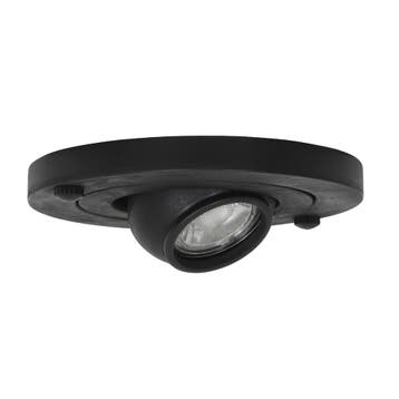 Spots inbouw Messing Inbouwspot Ariel Antiek Zwart, Verzenden
