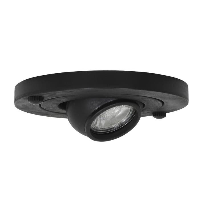 Spots inbouw Messing Inbouwspot Ariel Antiek Zwart, Maison & Meubles, Lampes | Autre, Envoi