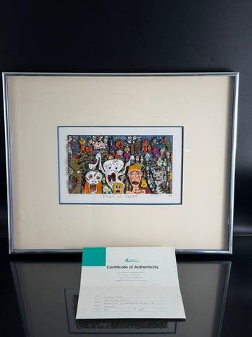 James Rizzi (1950-2011) - Trick or Treatwith certificate3D