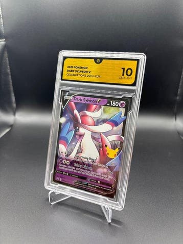 Pokémon - 1 Graded card - Dark Sylveon V 134 Full art - GG