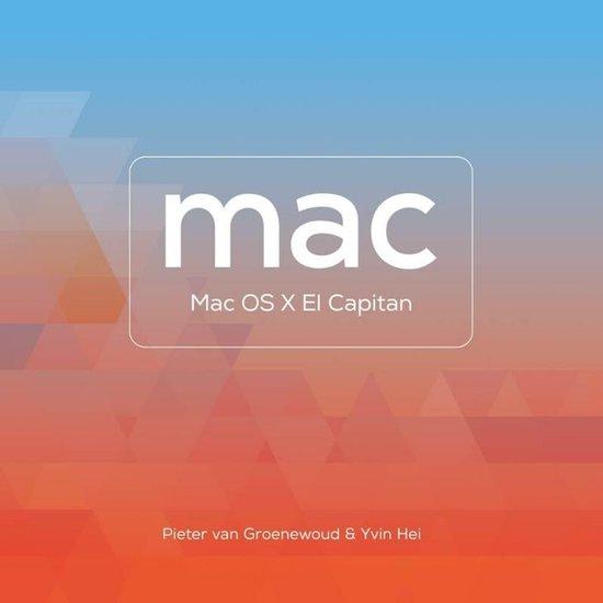 Mac OS X El Capitan - van Groenewoud, Livres, Informatique & Ordinateur, Envoi