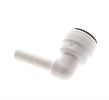 Raccord enfichable coudé 90° 3/16 x 3/16 avec bouchon en, Verzenden