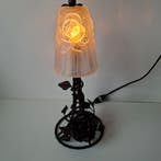 Degué - David Gueron - Lampe de table - fer forgé. plexiglas, Antiek en Kunst