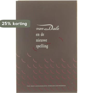 VAN DALE SPELLINGBROCHURE 9789066489981 VAN DALE, Verzenden, VAN DALE