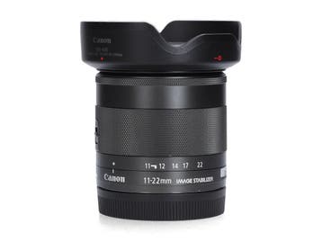Canon EF-M 11-22mm f/4-5.6 IS STM - Groothoeklens, Ophalen of Verzenden, Comme neuf