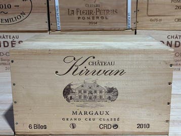 2010 Château Kirwan - Margaux 3ème Grand Cru Classé - 6, Verzamelen, Nieuw