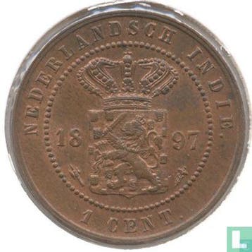 Nederlands-Indië 1 cent 1897, Verzenden, Losse munt