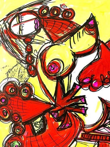 Paolo Da San Lorenzo (1935-2022) - Senza titolo - Retouche, Antiek en Kunst