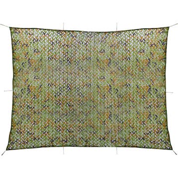 vidaXL Camouflagenet met opbergzak 3x4 m, Verzenden, Nieuw