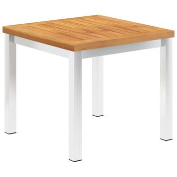 vidaXL Tuinbijzettafel 45x45x38 cm massief acaciahout, Tuin en Terras, Tuintafels, Verzenden, Nieuw