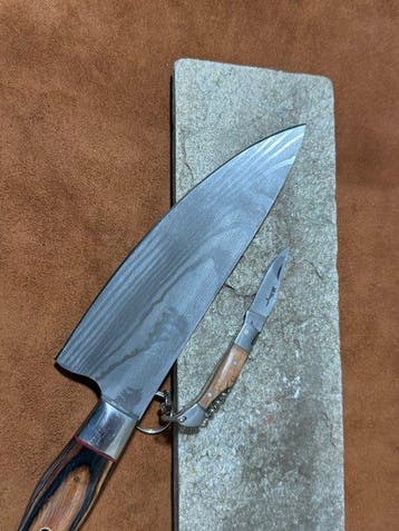 Hekito - Keukenmes - Carving knife - Exclusief vintage
