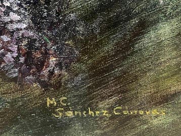María del Carmen Sánchez Cánovas (1942 - Murcia) - Lilas en