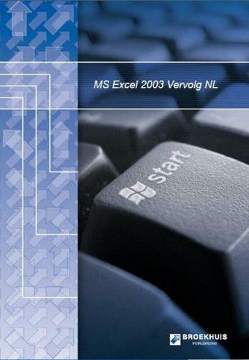 MS EXCEL 2003 VERVOLG NL, Verzenden, Nieuw