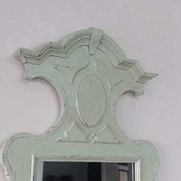 Miroir mural - Bois - Luigi Filippo, Antiquités & Art, Curiosités & Brocante