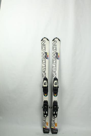 Refurbished - Ski - Salomon Race 24h - 120, Sport en Fitness, Skiën en Langlaufen, Gebruikt, 100 tot 140 cm, Salomon, Ophalen of Verzenden