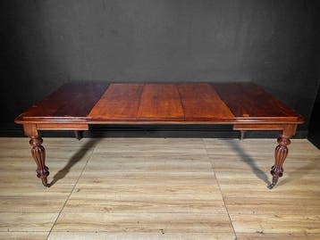 Tafel - Hout, Messing