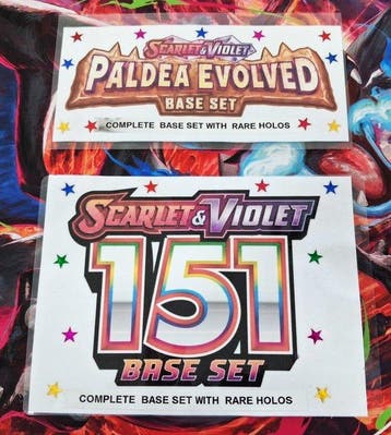 Pokémon Complete set - Scarlet & Violet - Paldea Evolved,