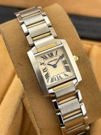 Cartier - Tank Française - 2384 - Dames - 2014, Nieuw