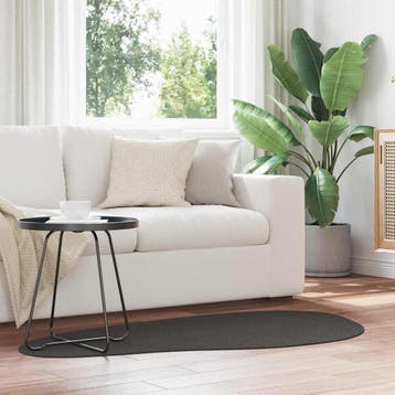 vidaXL Tapijt HUARTE Antraciet 80 x 150 cm Polyester, Verzenden