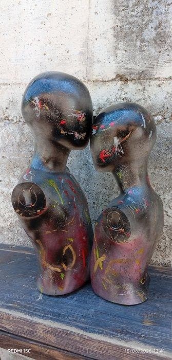 Mannequin - Love Bond (2) - Love Bond - fibre de verre