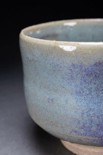 Sakae Kiln Celadon Tea Bowl By Celadon Master Ryoei Nishida